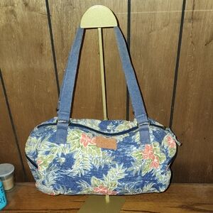 Fossil Canvas Satchel Bag